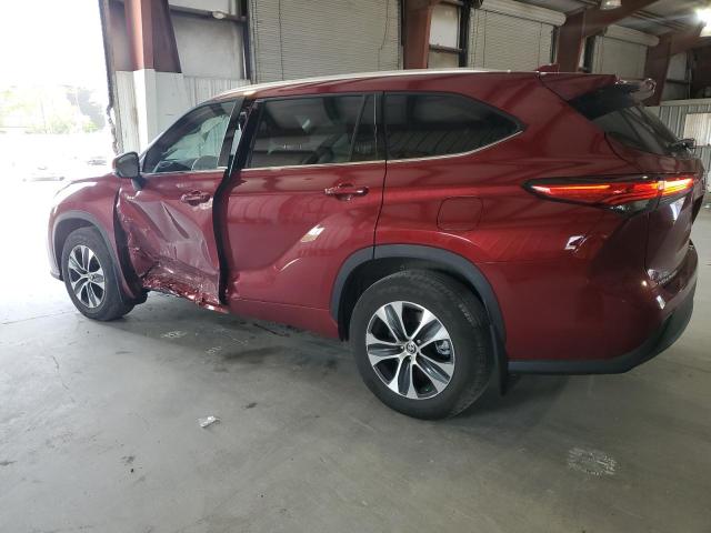 5TDGZRBH0MS542567 - 2021 TOYOTA HIGHLANDER XLE Qırmızı foto 2