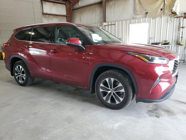 5TDGZRBH0MS542567 - 2021 TOYOTA HIGHLANDER XLE Qırmızı foto 4