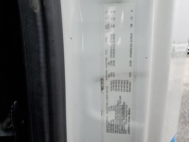 3AKJHHDR4KSKD9792 - 2019 FREIGHTLINER CASCADIA 1 თეთრი ფოტო 10