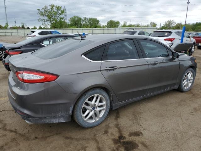 3FA6P0H70ER113631 - 2014 FORD FUSION SE GRAY photo 3