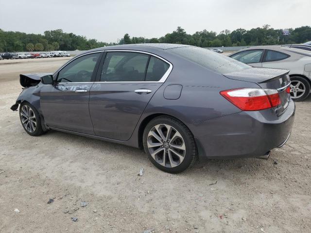 1HGCR2F5XEA223358 - 2014 HONDA ACCORD SPORT GRAY photo 2