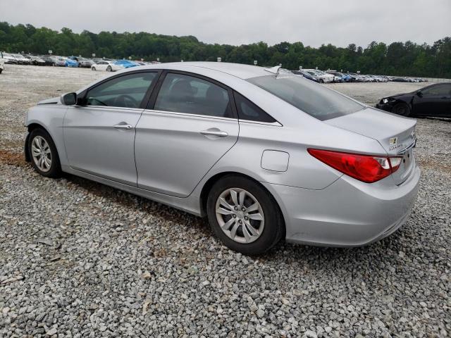 5NPEB4AC4BH033864 - 2011 HYUNDAI SONATA GLS SILVER photo 2