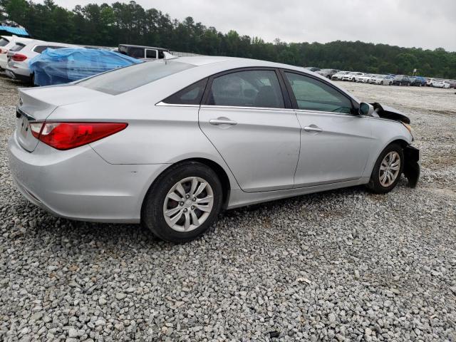 5NPEB4AC4BH033864 - 2011 HYUNDAI SONATA GLS SILVER photo 3