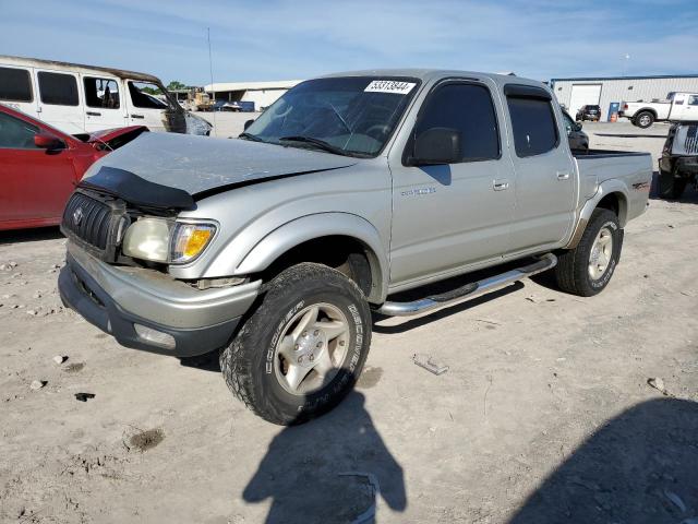5TEGN92N32Z053212 - 2002 TOYOTA TACOMA DOUBLE CAB PRERUNNER SILVER photo 1