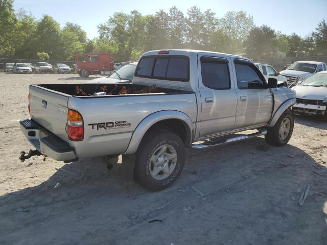 5TEGN92N32Z053212 - 2002 TOYOTA TACOMA DOUBLE CAB PRERUNNER SILVER photo 3