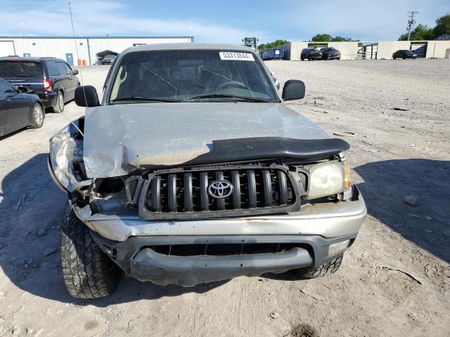 5TEGN92N32Z053212 - 2002 TOYOTA TACOMA DOUBLE CAB PRERUNNER SILVER photo 5