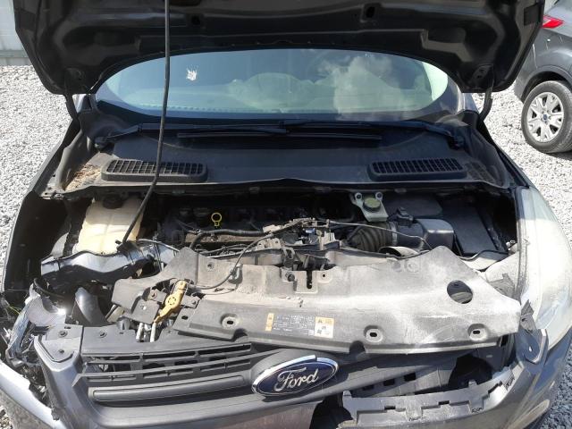 1FMCU0F77EUB71216 - 2014 FORD ESCAPE S GRAY photo 12