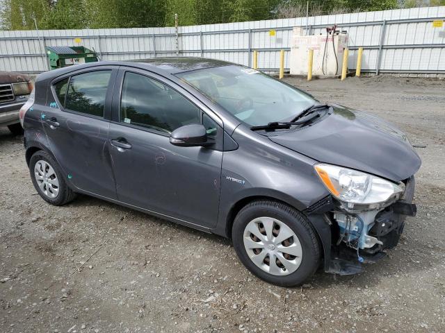 JTDKDTB33C1507334 - 2012 TOYOTA PRIUS C GRAY photo 4