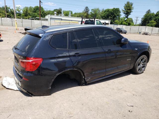 5UXWX7C52G0S16060 - 2016 BMW X3 XDRIVE35I BLUE photo 3