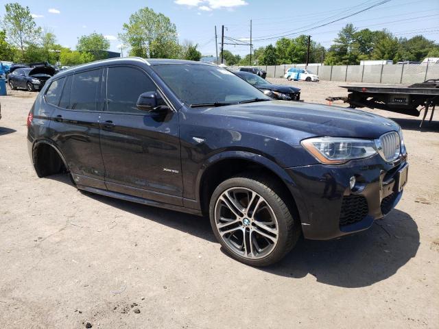 5UXWX7C52G0S16060 - 2016 BMW X3 XDRIVE35I BLUE photo 4