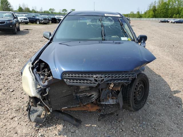 2T1KR32E95C409460 - 2005 TOYOTA COROLLA MA XR BLUE photo 5