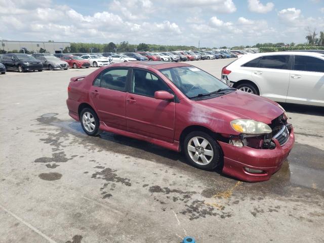 2T1BR32E66C630208 - 2006 TOYOTA COROLLA CE RED photo 4