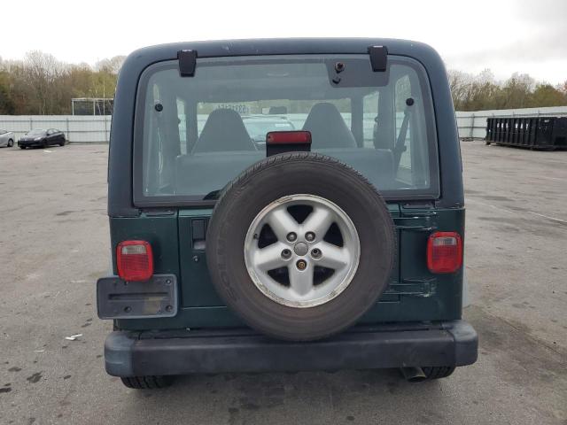 1J4FY29PXXP416647 - 1999 JEEP WRANGLER / SE GREEN photo 6