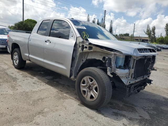 5TFRM5F16FX089596 - 2015 TOYOTA TUNDRA DOUBLE CAB SR/SR5 SILVER photo 4