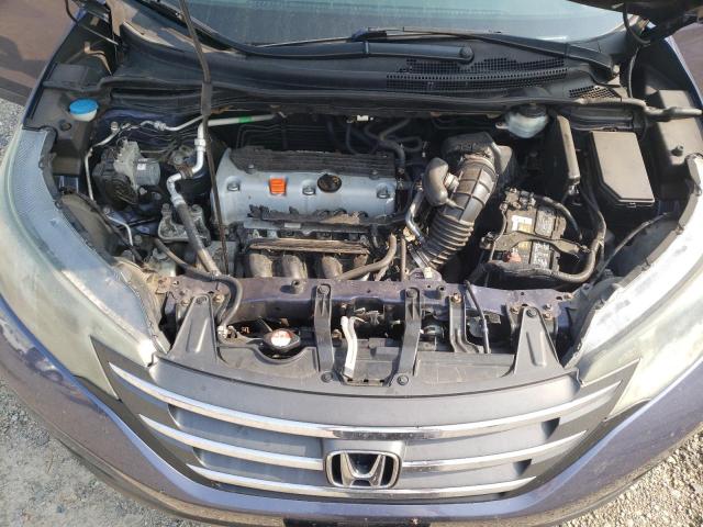 5J6RM4H59CL015712 - 2012 HONDA CR-V EX 蓝色 照片 12