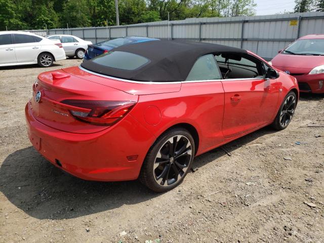 W04WJ3N51HG159409 - 2017 BUICK CASCADA SPORT TOURING 红色 照片 3
