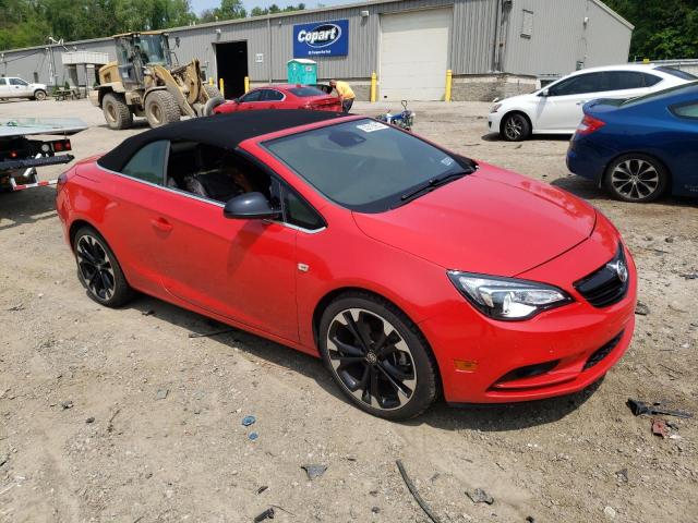 W04WJ3N51HG159409 - 2017 BUICK CASCADA SPORT TOURING 红色 照片 4