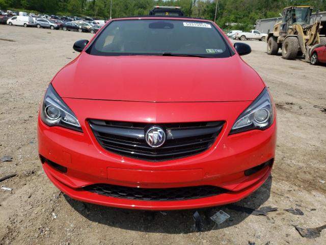 W04WJ3N51HG159409 - 2017 BUICK CASCADA SPORT TOURING 红色 照片 5