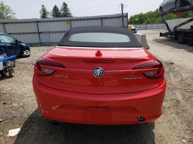 W04WJ3N51HG159409 - 2017 BUICK CASCADA SPORT TOURING 红色 照片 6
