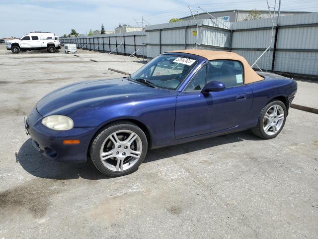 JM1NB353740400731 - 2004 MAZDA MX-5 MIATA BASE BLUE photo 1