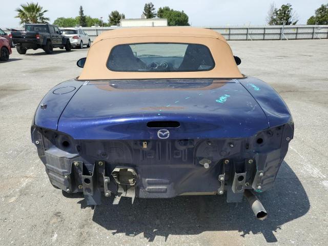 JM1NB353740400731 - 2004 MAZDA MX-5 MIATA BASE BLUE photo 6