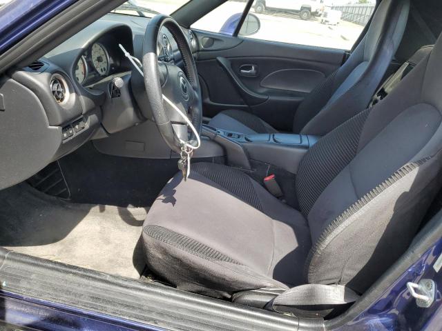 JM1NB353740400731 - 2004 MAZDA MX-5 MIATA BASE BLUE photo 7