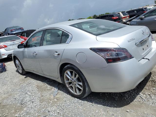 1N4AA5AP0EC435803 - 2014 NISSAN MAXIMA S SILVER photo 2