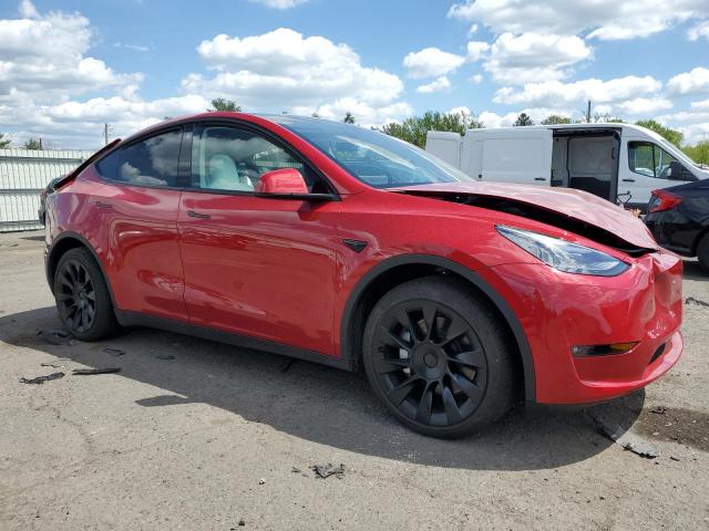 7SAYGAEE4PF705763 - 2023 TESLA MODEL Y RED photo 4