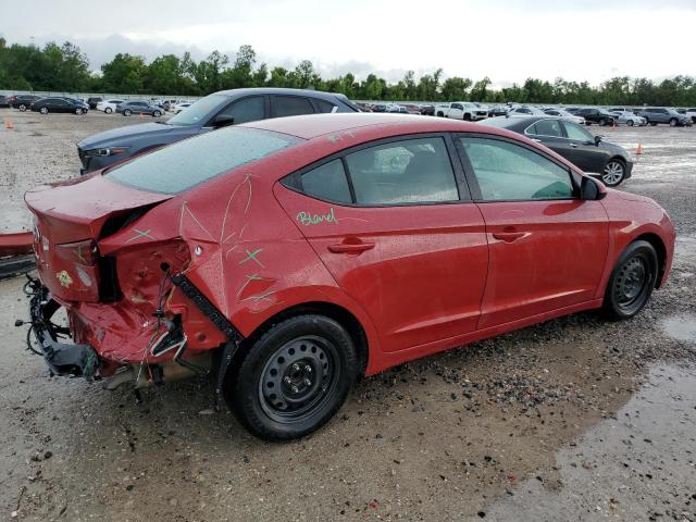 KMHD74LFXLU107344 - 2020 HYUNDAI ELANTRA SE RED photo 3