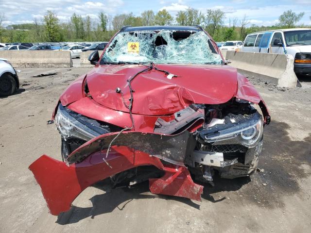 ZASPAKBN6L7C82907 - 2020 ALFA ROMEO STELVIO TI 红色 照片 5