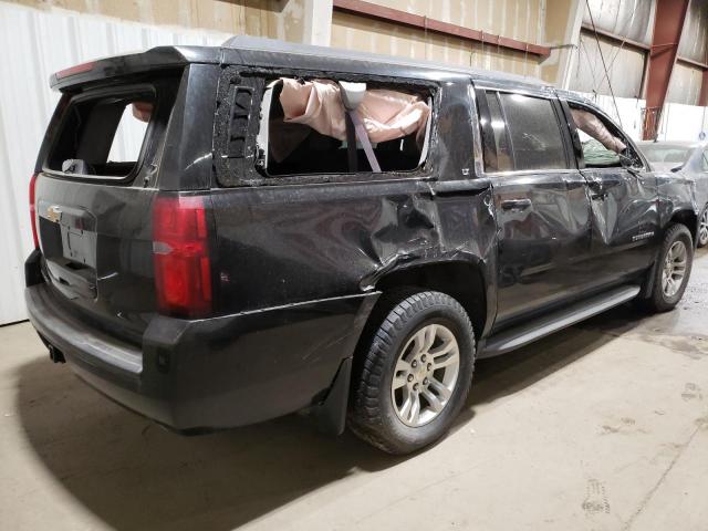 1GNSKJKC6FR168320 - 2015 CHEVROLET SUBURBAN K1500 LT BLACK photo 3