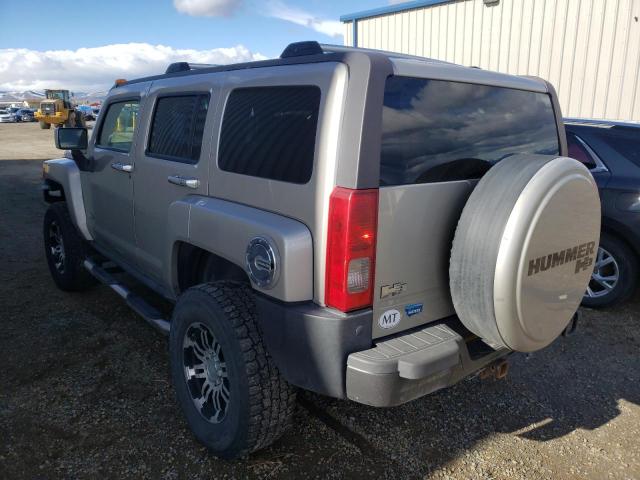 5GTDN136868327600 - 2006 HUMMER H3 GRAY photo 3