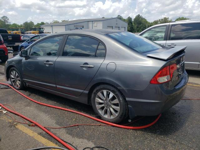 19XFA16989E017152 - 2009 HONDA CIVIC EXL ნაცრისფერი ფოტო 2