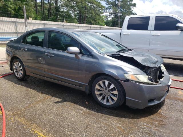 19XFA16989E017152 - 2009 HONDA CIVIC EXL GRAY photo 4