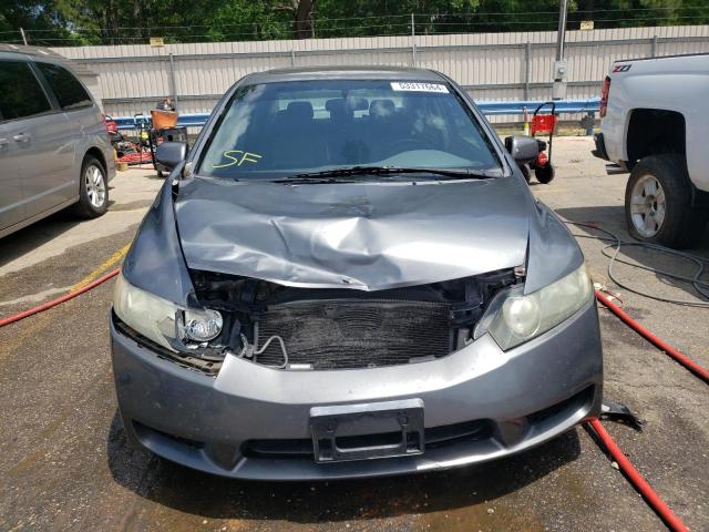 19XFA16989E017152 - 2009 HONDA CIVIC EXL ნაცრისფერი ფოტო 5