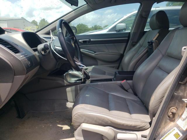 19XFA16989E017152 - 2009 HONDA CIVIC EXL ნაცრისფერი ფოტო 7