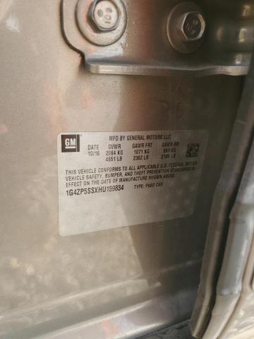 1G4ZP5SSXHU159834 - 2017 BUICK LACROSSE ESSENCE Qəhvəyi foto 12