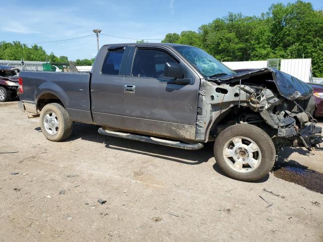 1FTRX14W06KD16406 - 2006 FORD F150 GRAY photo 4