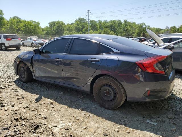 2HGFC2F63MH520754 - 2021 HONDA CIVIC LX GRAY photo 2