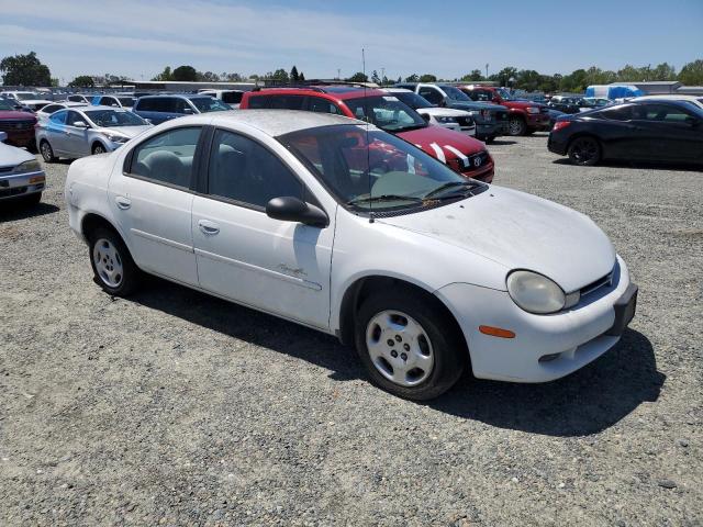 1P3ES46C7YD714690 - 2000 PLYMOUTH NEON BASE 白色 照片 4