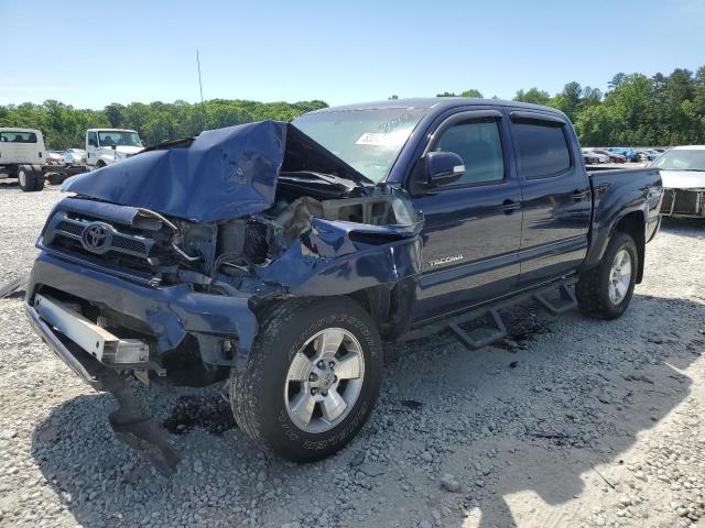 5TFJU4GN4CX023942 - 2012 TOYOTA TACOMA DOUBLE CAB PRERUNNER BLUE photo 1