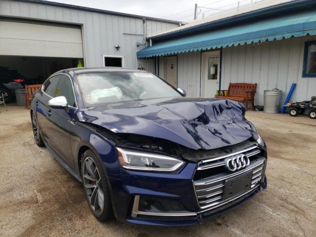 WAUC4CF59JA065539 - 2018 AUDI S5 PRESTIGE BLUE photo 1