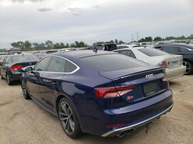 WAUC4CF59JA065539 - 2018 AUDI S5 PRESTIGE BLUE photo 3