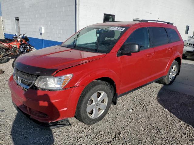 3C4PDCAB0GT119569 - 2016 DODGE JOURNEY SE RED photo 1