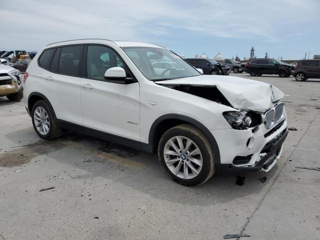 5UXWX9C34H0W70872 - 2017 BMW X3 XDRIVE28I WHITE photo 4