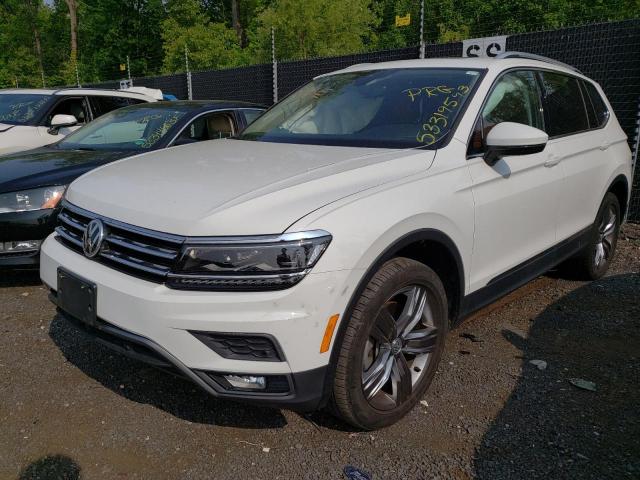 3VV4B7AX9KM110529 - 2019 VOLKSWAGEN TIGUAN SEL PREMIUM WHITE photo 1