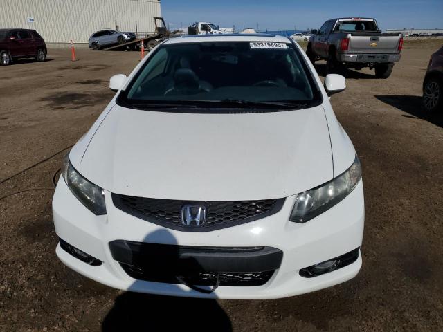 2HGFG3B97DH001071 - 2013 HONDA CIVIC EXL WHITE photo 5