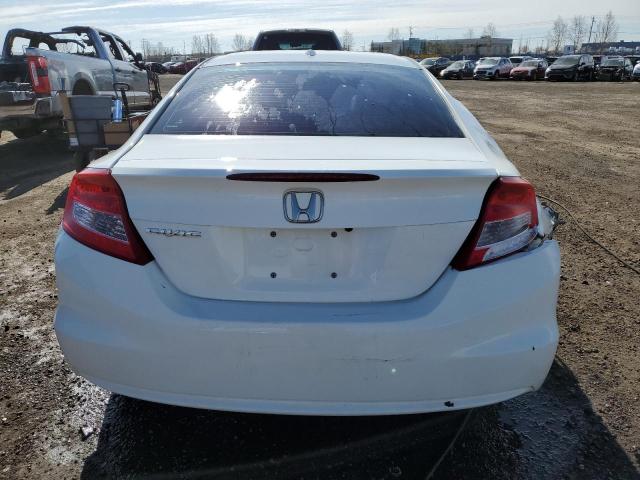 2HGFG3B97DH001071 - 2013 HONDA CIVIC EXL WHITE photo 6