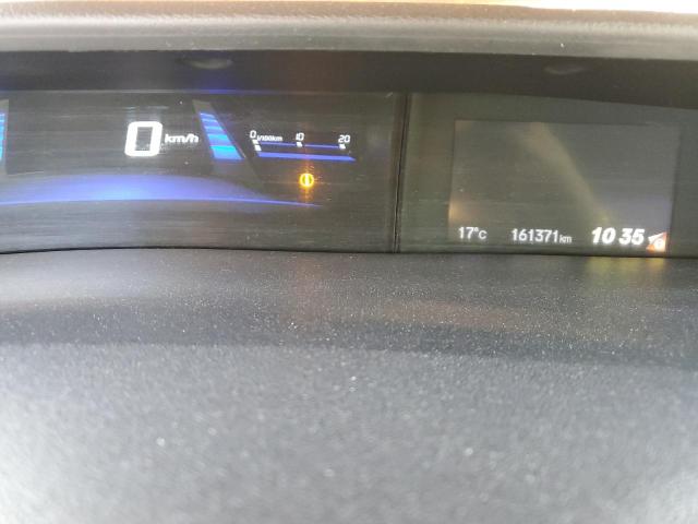 2HGFG3B97DH001071 - 2013 HONDA CIVIC EXL WHITE photo 9