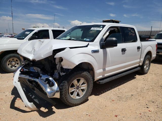 1FTEW1EPXJKE22850 - 2018 FORD F150 SUPERCREW WHITE photo 1